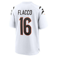 Joe Flacco Cincinnati Bengals Game Jersey - White - Nike