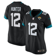 Travis Hunter Jacksonville Jaguars Women's Alternate Game Jersey - Black - Nike