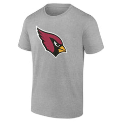 Arizona Cardinals Big & Tall Team Authentic Custom T-Shirt - Gray - NFL