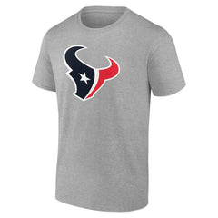 Houston Texans Big & Tall Team Authentic Custom T-Shirt - Gray - NFL