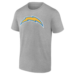 Los Angeles Chargers Big & Tall Team Authentic Custom T-Shirt - Gray - NFL