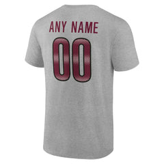 Washington Commanders Big & Tall Team Authentic Custom T-Shirt - Gray - NFL
