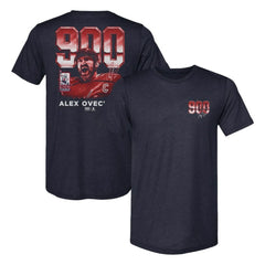 Alexander Ovechkin Washington Capitals 500 Level 900th Career Goal Tri-Blend T-Shirt - Navy | NHL Lifestyle