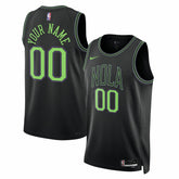 Nike New Orleans Pelicans Unisex 2025/26 City Edition Swingman Custom Jersey Black