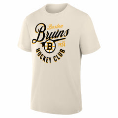 Boston Bruins Legacy T-Shirt - Cream | NHL Clearance