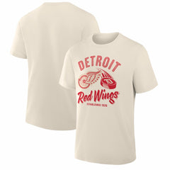 Detroit Red Wings Alternate Legacy T-Shirt - Cream | NHL Lifestyle