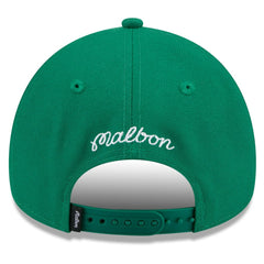 New Era Boston Celtics x Malbon Golf Unisex 9FORTY A-Frame Adjustable Hat Green