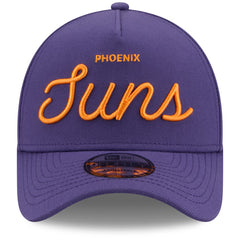 New Era Phoenix Suns x Malbon Golf Unisex 9FORTY A-Frame Adjustable Hat Purple