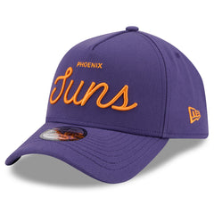 New Era Phoenix Suns x Malbon Golf Unisex 9FORTY A-Frame Adjustable Hat Purple