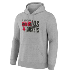 Houston Rockets Noches Training Hoodie Gray