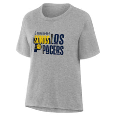Indiana Pacers Women's Noches Training T-Shirt Gray