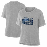 Memphis Grizzlies Women's Noches Training T-Shirt Gray