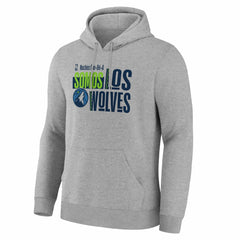 Minnesota Timberwolves Noches Training Hoodie Gray