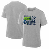 Minnesota Timberwolves Noches Training T-Shirt Gray