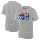 Philadelphia 76ers Noches Training T-Shirt Gray
