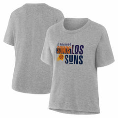 Phoenix Suns Women's Noches Training T-Shirt Gray