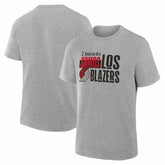 Portland Trail Blazers Noches Training T-Shirt Gray