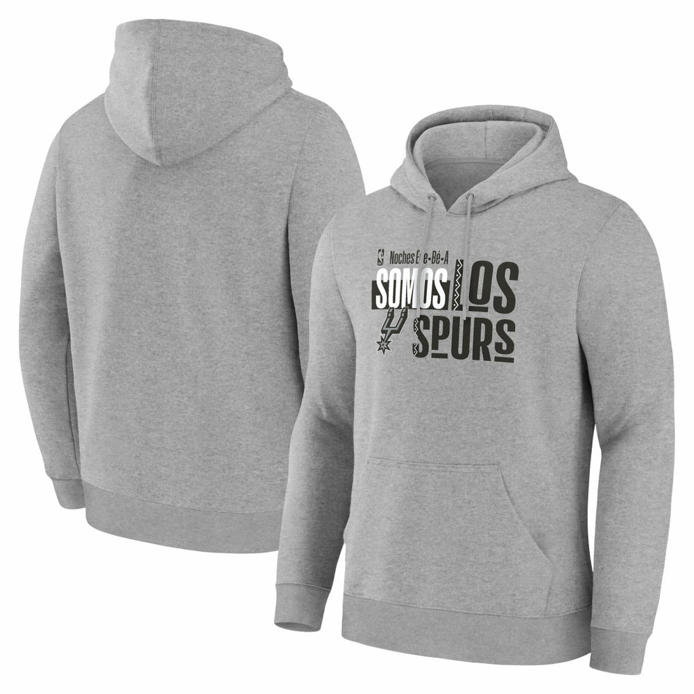 San Antonio Spurs Noches Training Hoodie Gray