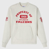 Atlanta Falcons OVO x NFL Unisex Fleece Sweatshirt - Heather Gray - NFL