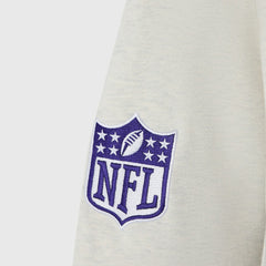 Baltimore Ravens OVO x NFL Unisex Fleece Sweatshirt - Heather Gray - NFL