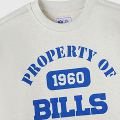 Buffalo Bills OVO x NFL Unisex Fleece Sweatshirt - Heather Gray - NFL