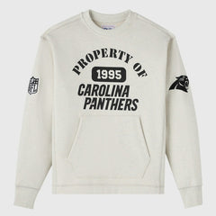 Carolina Panthers OVO x NFL Unisex Fleece Sweatshirt - Heather Gray - NFL