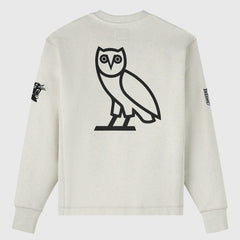 Carolina Panthers OVO x NFL Unisex Fleece Sweatshirt - Heather Gray - NFL