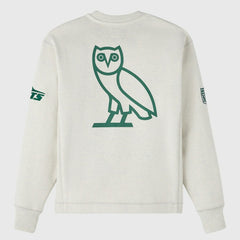 New York Jets OVO x NFL Unisex Fleece Sweatshirt - Heather Gray - NFL