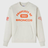 Denver Broncos OVO x NFL Unisex Fleece Sweatshirt - Heather Gray - NFL