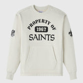 New Orleans Saints OVO x NFL Unisex Fleece Sweatshirt - Heather Gray - NFL