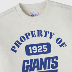 New York Giants OVO x NFL Unisex Fleece Sweatshirt - Heather Gray - NFL