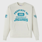Jacksonville Jaguars OVO x NFL Unisex Fleece Sweatshirt - Heather Gray - NFL