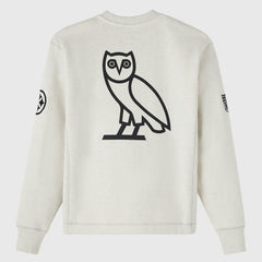 Pittsburgh Steelers OVO x NFL Unisex Fleece Sweatshirt - Heather Gray - NFL