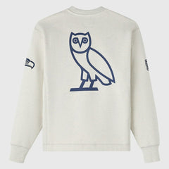 Seattle Seahawks OVO x NFL Unisex Fleece Sweatshirt - Heather Gray - NFL