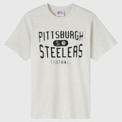 Pittsburgh Steelers OVO x NFL Unisex T-Shirt - Heather Gray - NFL