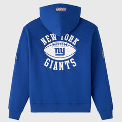 New York Giants OVO x NFL Unisex Full-Zip Waffle-Lined Hoodie - Royal - NFL