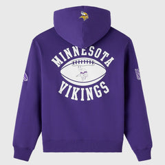 Minnesota Vikings OVO x NFL Unisex Full-Zip Waffle-Lined Hoodie - Purple - NFL