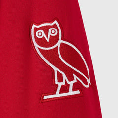 San Francisco 49ers OVO x NFL Unisex Full-Zip Waffle-Lined Hoodie - Scarlet - NFL