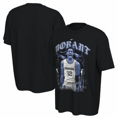 Nike Ja Morant Memphis Grizzlies Unisex 2025/26 City Edition Player Graphic T-Shirt Black