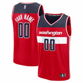 Fanatics Washington Wizards Fastbreak Custom Jersey Red Icon Edition