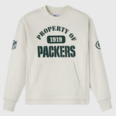 Green Bay Packers OVO x NFL Unisex Fleece Sweatshirt - Heather Gray - NFL