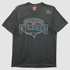 New England Patriots Reebok 2000s T-shirt - Charcoal Vintage - Fanatics