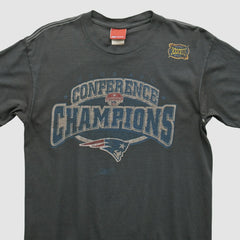 New England Patriots Reebok 2000s T-shirt - Charcoal Vintage - Fanatics
