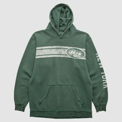 New York Jets 2000s Hooded Pullover Sweatshirt - Green Vintage - Fanatics
