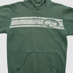 New York Jets 2000s Hooded Pullover Sweatshirt - Green Vintage - Fanatics