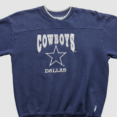 Dallas Cowboys 2000s Pullover Sweatshirt - Navy Vintage - Fanatics