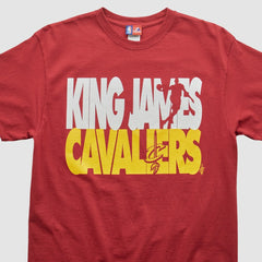 Vintage Cleveland Cavaliers Majestic 2000s T-shirt Maroon