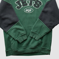 New York Jets NFL 2000s Hooded Pullover Sweatshirt - Green Vintage - Fanatics