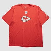 Kansas City Chiefs Reebok 2000s T-shirt - Red Vintage - Fanatics
