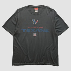 Houston Texans Reebok 2000s T-shirt - Charcoal Vintage - Fanatics